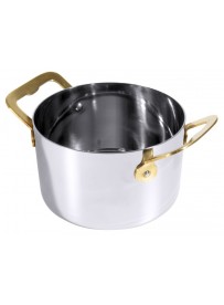 Mini marmite en inox