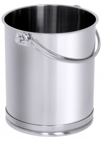 Conteneur cylindrique inox pour aliments et liquides 10 à 15 L