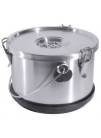 Conteneur isolé en inox pour transport des aliments et liquides 10 L