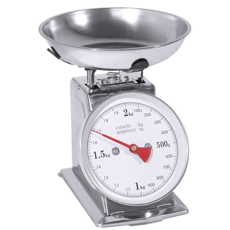 Balance de cuisine mécanique 5 kg - Le Pratique – A Vos Conserves