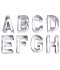 Set de grands emporte-pièces "alphabet" en fer blanc
