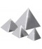 Moule inox forme pyramide