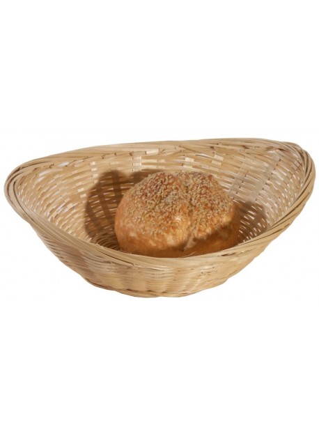 Corbeille à pain ovale en bambou