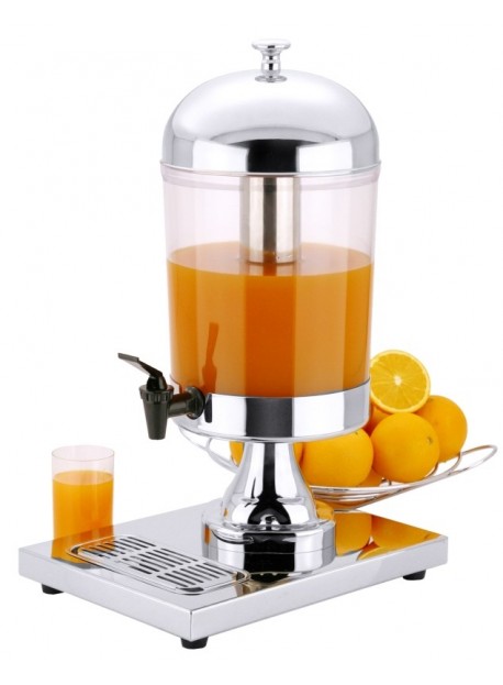 Distributeur de jus en plastique et inox