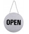 Signalisation Open/Closed inox 18/10