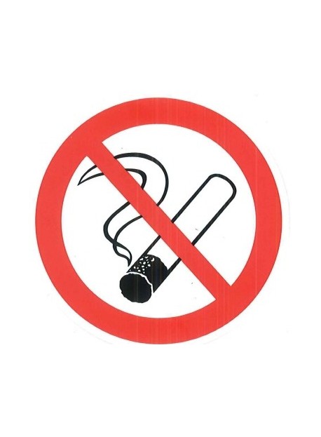 Symbole défense de fumer