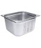 Bac gastro GN 2/3 perforé inox 18/10