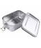 Lunch box 0,85 L inox 18/10, ouverte