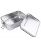 Lunch box 1,4 L inox 18/10, ouverte