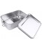 Lunch box 2,4 L inox 18/10, ouverte