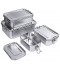 Lunch box inox 18/10