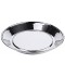 Porte-assiettes 23 cm inox 18/10 avec cloche